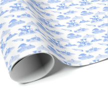 Dinosaur Toile (Periwinkleblå) 