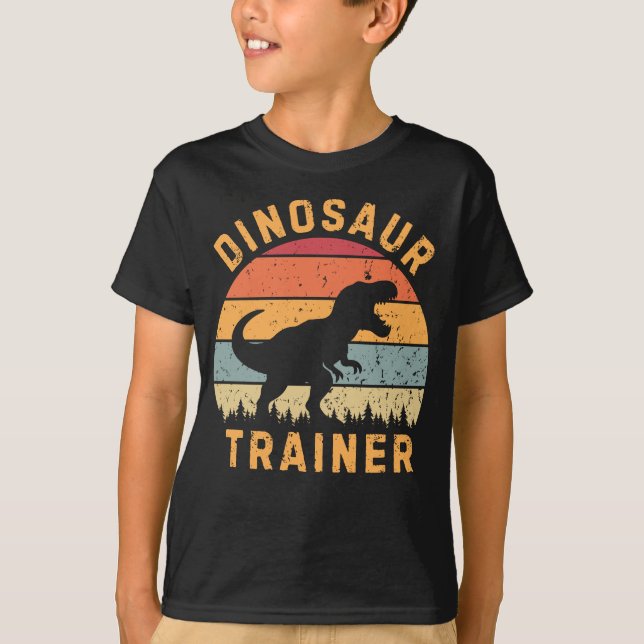 Dinosaur Tränare T Shirt (Framsida)
