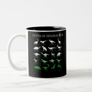 dinosaur Två-Tonad mugg