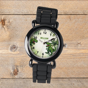 Dinosaur Tyrannosaurus Rex djungel Armbandsur