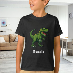 Dinosaur Tyrannosaurus Rex namn T Shirt