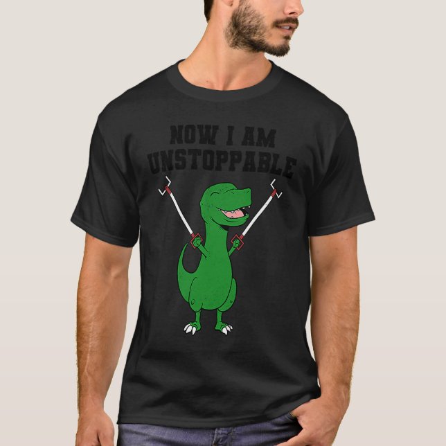 Dinosaur Tyrannosaurus Rex Rex Reptile Dangerous T Shirt (Framsida)