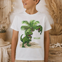 Dinosaur Tyrannosaurus Rex-skog T Shirt
