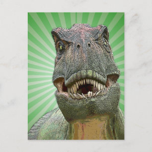 Dinosaur Tyrannosaurus rex Vykort