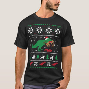 Dinosaur Ugly jul Sweater - Finny jul T Shirt