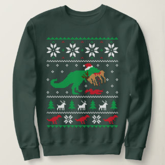 Dinosaur Ugly jul Sweater - Finny jul T Shirt