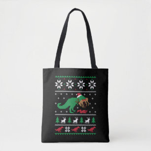Dinosaur Ugly jultomte Tygkasse