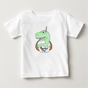 Dinosaur Unicorn T Shirt