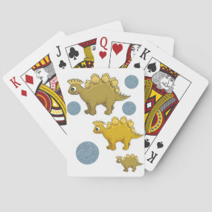 Dinosaur-uppspelningskort Casinokort