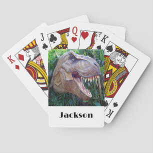 Dinosaur-uppspelningskort Casinokort