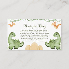 Dinosaur Utkomst Snart Babykalas Böcker för Bebis Tilläggskort