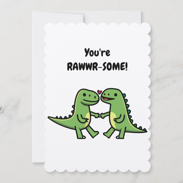 Dinosaur Valentiness (Framsida)