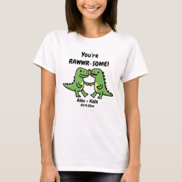 Dinosaur Valentiness T Shirt