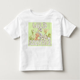 Dinosaur "vild bror" t shirt