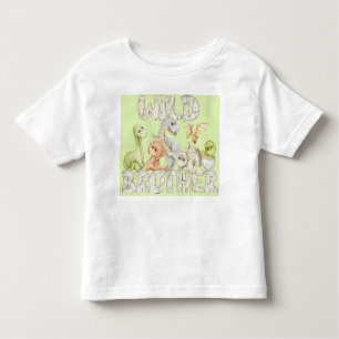 Dinosaur "vild bror" t shirt