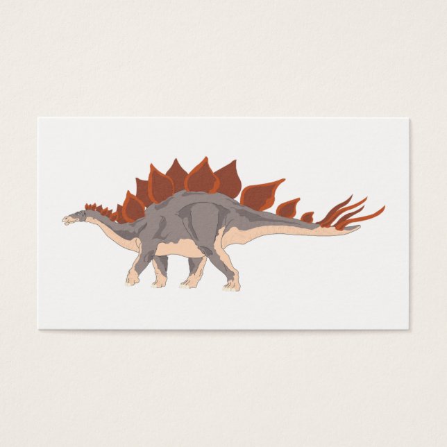 Dinosaur Visitkort (Framsidan)