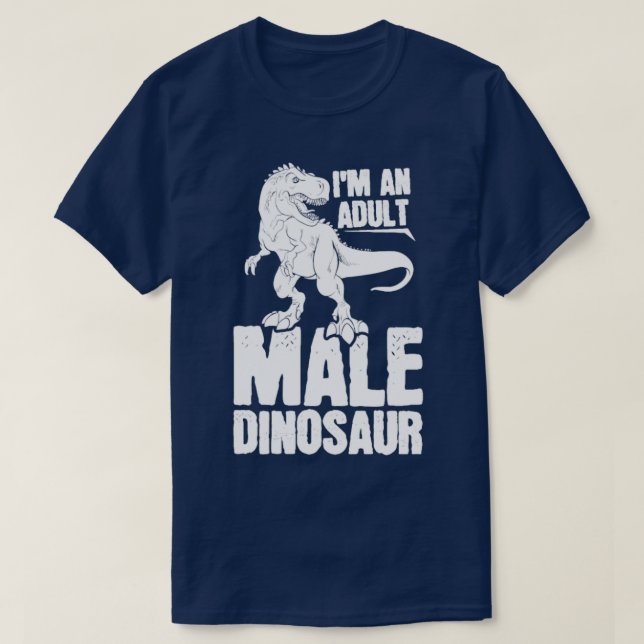 Dinosaur Vuxen Dinosaur 26 T Shirt (Design framsida)