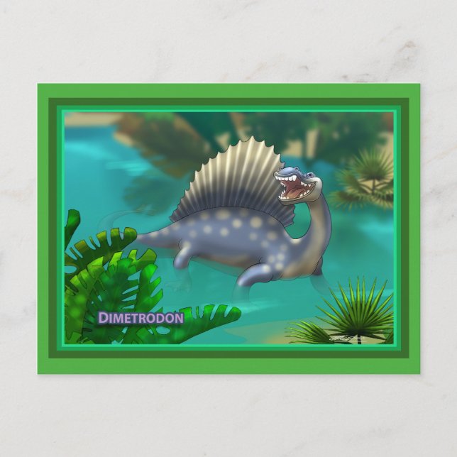 Dinosaur Vykort (Framsida)