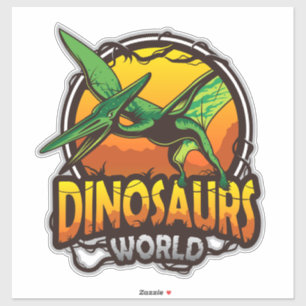 Dinosaur World Stickers Klistermärken