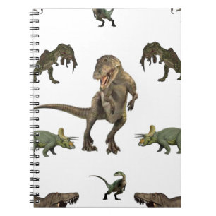 Dinosaur Wrapping Papper Anteckningsbok