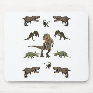 Dinosaur Wrapping Papper Musmatta