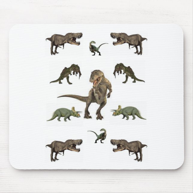 Dinosaur Wrapping Papper Musmatta (Framsidan)