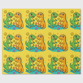 Dinosaur Wrapping Papper 🦖 🎁 Presentpapper