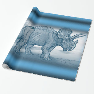 Dinosaur Wrapping Papper Presentpapper