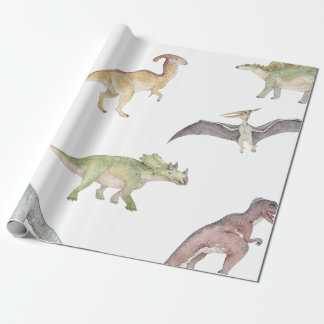 Dinosaur Wrapping Papper Presentpapper