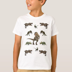 Dinosaur Wrapping Papper Tee