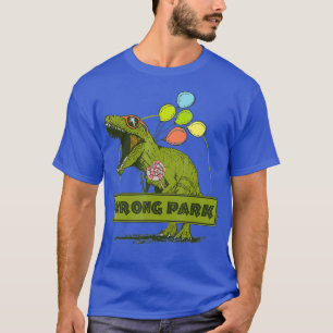 Dinosaur Wrong Park Funny T-Rex T Shirt