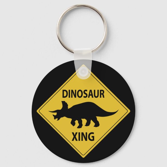 Dinosaur Xing Nyckelring (Framsida)