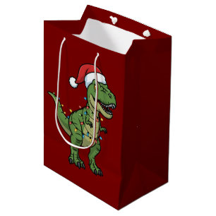 Dinosaur Xmas Ljus Semesteranda Fest Dino