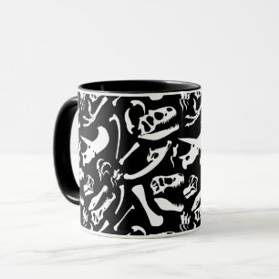 Dinosaurben (svarten) mugg