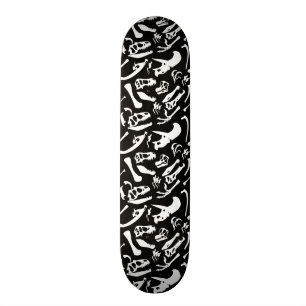 Dinosaurben (svarten) skateboard bräda 21,5 cm