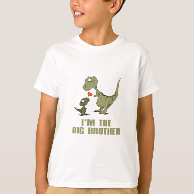Dinosaurbröder Tee Shirt (Framsida)