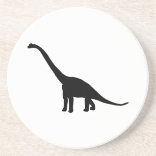 DinosaurBrontosaurusSilhouette Underlägg