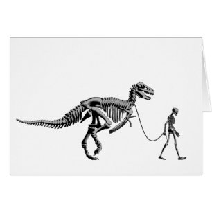 DINOSAUREN GÅR HÄLSNINGSKORT