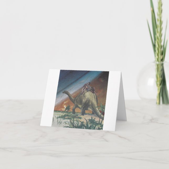 Dinosauren ta sig en tupplur - kort (Framsida)