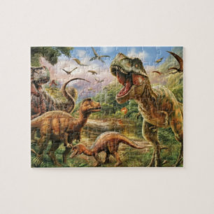 Dinosaurer Golv, Trex Golv, Trex Golvbeläggning Pussel