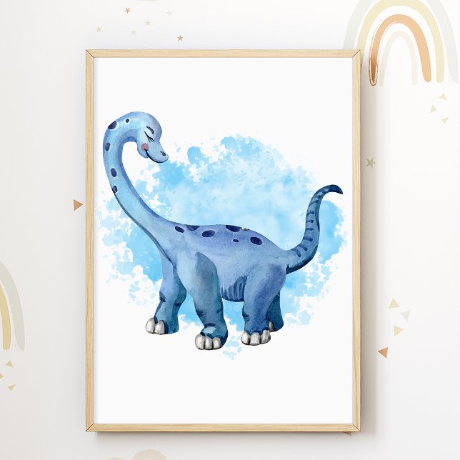 Dinosaurer Tryck Dino Barn Rum Affisch (Skapare uppladdad)
