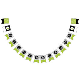 Dinosaurfödelsedagen stampar och grönt för det vimplar