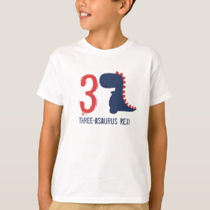 Dinosaurfödelsedagskjorta T Shirt