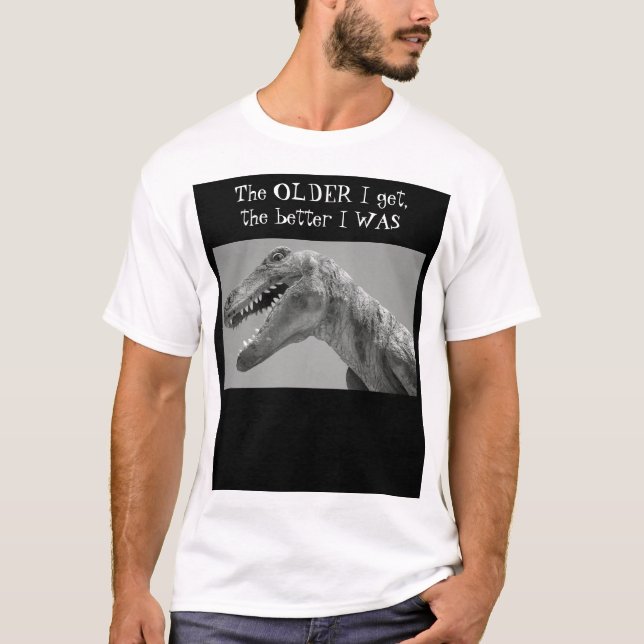 Dinosaurhumor Tee (Framsida)