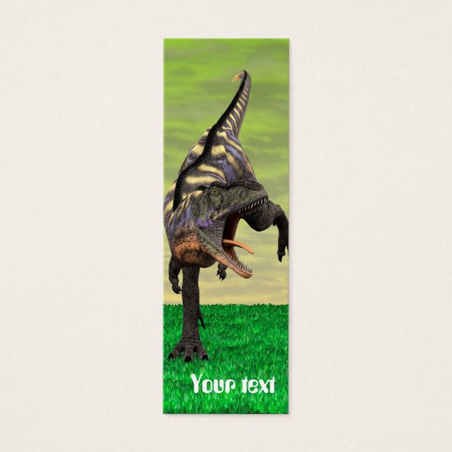 Dinosaurie Aucasaurus Litet Visitkort (Framsidan)