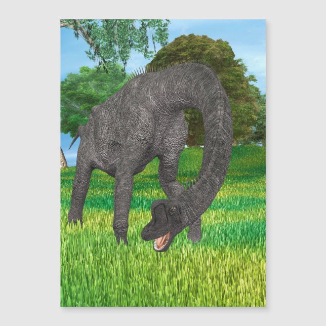 Dinosaurie Brachiosaurus (Framsida)