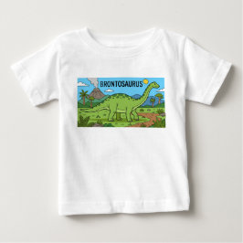 dinosaurie brontosaurus  t shirt