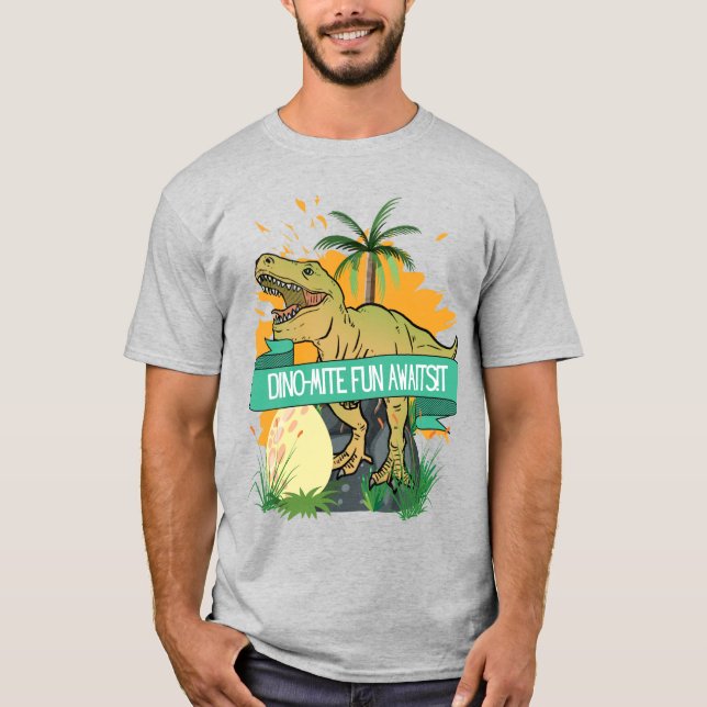 DINOSAURIE Citat SERIE T Shirt (Framsida)