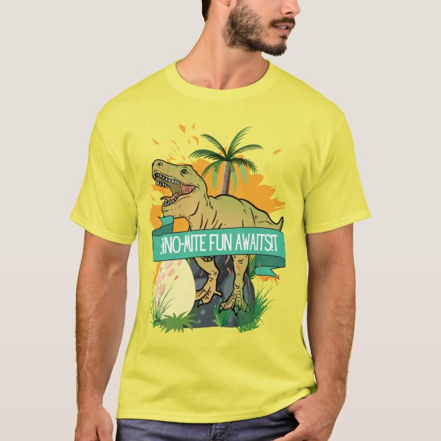 DINOSAURIE CITERAD SERIE T SHIRT (Framsida)