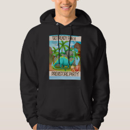 DINOSAURIE CITERAD TECKNAD SERIE HOODIE